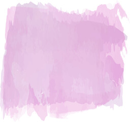 Purple Watercolor Abstract Splash Brush Stroke Vector