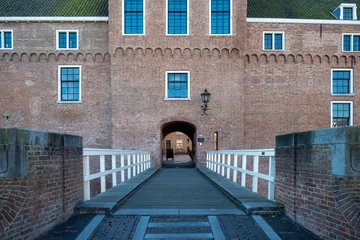Foto op Canvas Kasteel van Woerden    Castle of Woerden, Utrecht province, The Netherlands © Holland-PhotostockNL