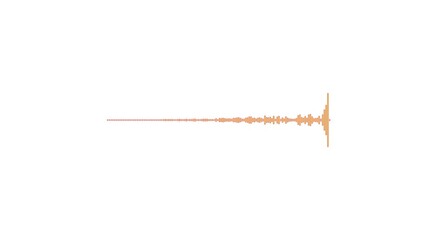 digital audio spectrum wave animation.