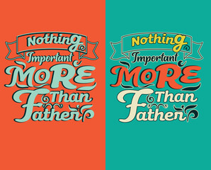 Loving Father Quotes Typography
