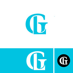creative GL logo and  GLZ letter logo, Multiple triple letter logo design.
LG, GL,L, G Abstract Letters Logo Monogram