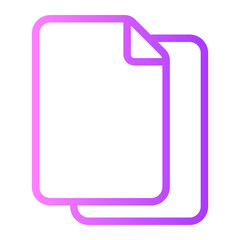 document gradient icon