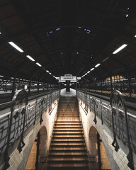 Fototapeta Peron - stacja kolejowa obraz