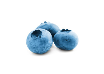 Blueberry. Fresh berries isolated on white background.
