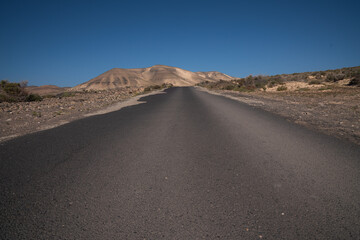 Straße Fuerteventura 
