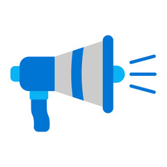 Bullhorn Flat Icon
