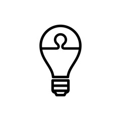 Puzzle icon vector logo design template