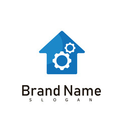 home logo design symbol icon real estate