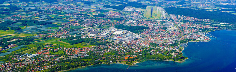 Friedrichshafen am Bodensee in Deutschland