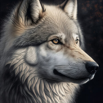 Wolf, ai generated