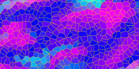 Obraz premium Abstract colorful glass background with triangles.Stained glass window bacground for art deco.Luxury modern interior. Transparency. Multicolor template for design interior.