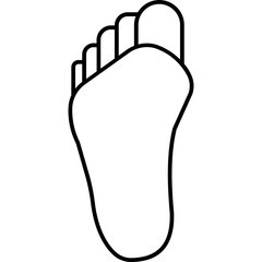 Obraz premium Body part Vector Icon