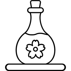 Body oil Vector Icon

