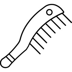 Comb Vector Icon

