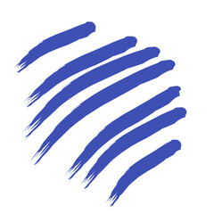 graphic vector illustration of several strokes in a neat shape, blue in color, nice and unique shape, can be used for design, good for logos, can be used for backgrounds, can be made as icons.