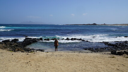 Beach in Cabo Verde