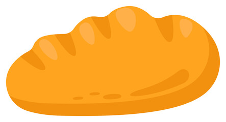 Bread flat icon Allergen food