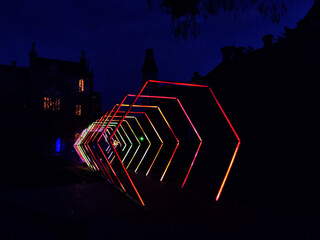 Christmas lights spectacle