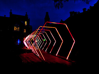 Christmas lights spectacle