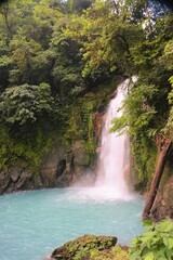 Fototapeta na wymiar costa rica waterfall 