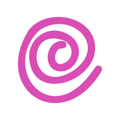 Colorful flower . Spring season. Flat style vector illustration. Isolated on white background.