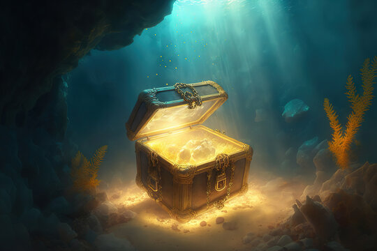 Treasure Chest Underwater Images – Browse 4,262 Stock Photos, Vectors, and  Video