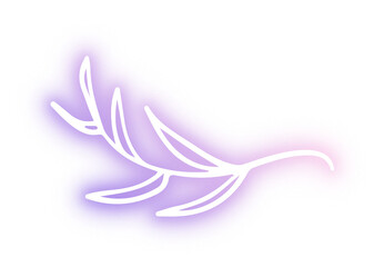 Collection of Leaf neon