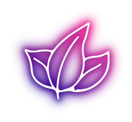 Collection of Leaf neon