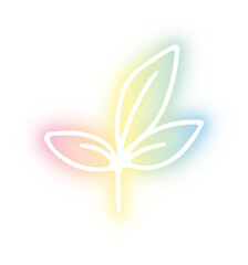 Collection of Leaf neon