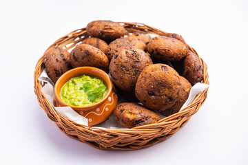 Millet Vada or cutlet is a variation of regular vada made with combination of urad dal and millets