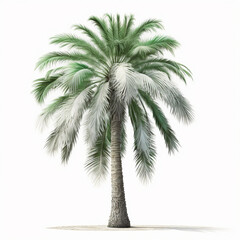 Fototapeta na wymiar Palm tree (AI Generated)