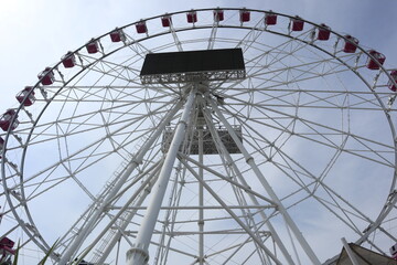 J-Sky Ferris Wheel is the tallest ferris wheel in Indonesia. Its  located on the 3rd floor of AEON Mall Jakarta Garden City.