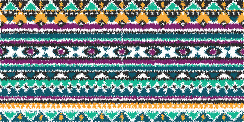 Seamless ethnic oriental ikat pattern,fabric,embroidery.Mexican pattern.decorative colored tiles.latin african.indian fabric.Pekalongan.Wax Print.beautiful motifs.batik.ceramic tile.tile.ikat.vector