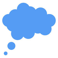 Obraz premium thinking bubble icon