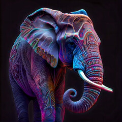 A big majestic elephant.