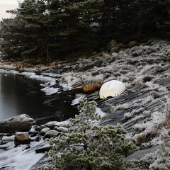 Dinghy in the bay