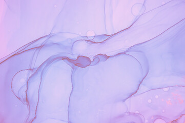 Fototapeta premium Elegant Ink Wash. Liquid Background. Fluid Flow