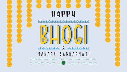 Happy Bhogi Festival greeting, Lohri Greeting