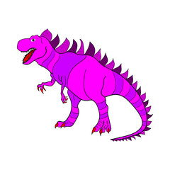 Seamless pattern with interesting doodles on colorfil background. illustration.