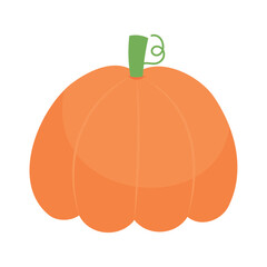 orange pumpkin icon