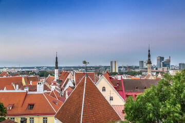Obraz premium View of Tallinn, Estonia