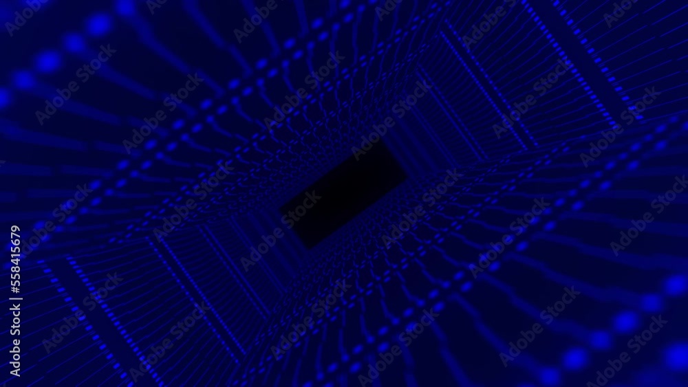 Poster abstract digital background. big data visualization. data flow information. concept of digital commu