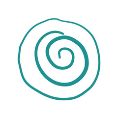 abstract line organic shape