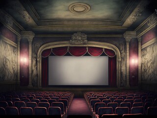 映画館のスクリーン
