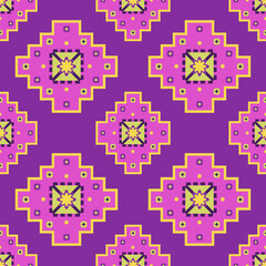 Seamless pattern. With a small pattern. Vector graphic.	