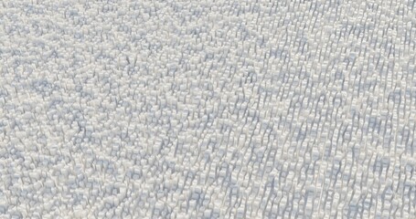 big infinite 3d city on while