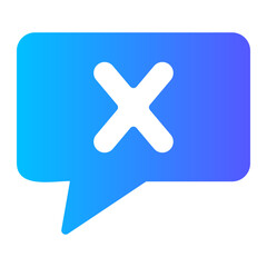 Obraz premium conversation icon