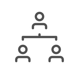 Business and communication related icon outline and linear vector.
