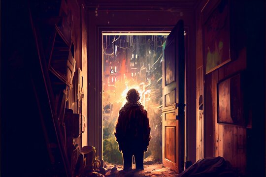 Generative AI render of a monster