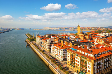 Fototapeta premium Portugalete, Bilbao
